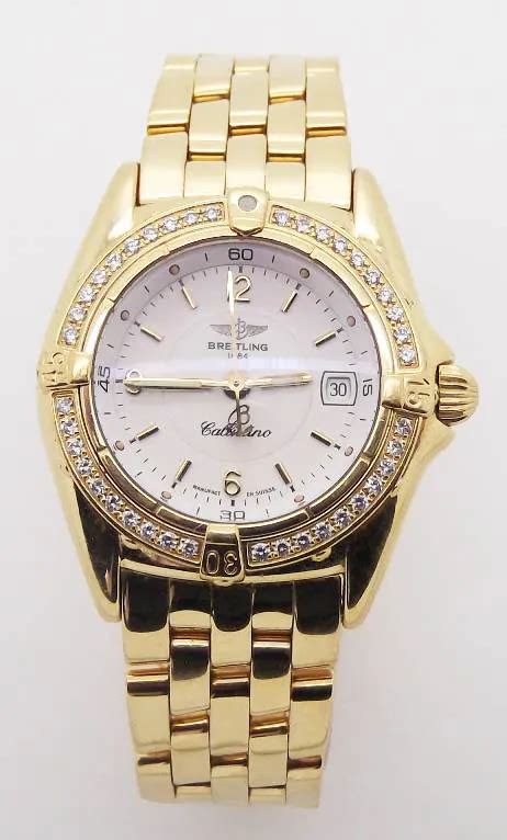 breitling callistino ladies quartz watch|breitling callistino diamond watch.